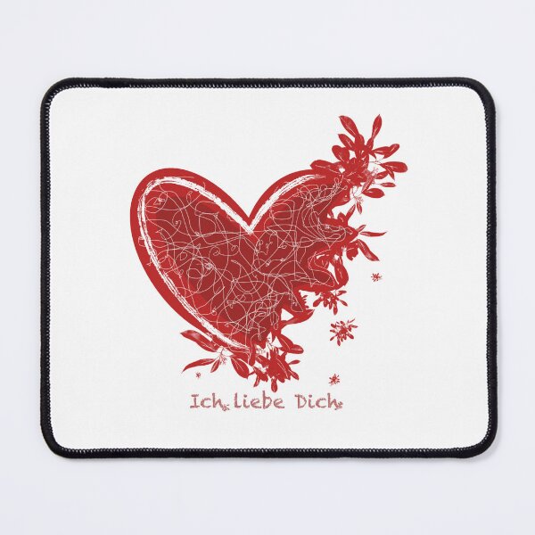 Item preview, Ich Liebe Dich Rot Herz designed and sold by Audrishop.