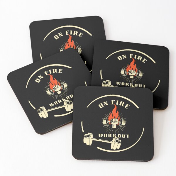 Item preview, Fire Workout | Gym T-shirt designed and sold by Krsna Priya.