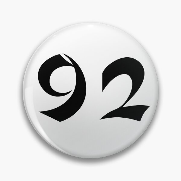 Item preview, 92, ninety-two, black, shangai designed and sold by Numbers-Art.
