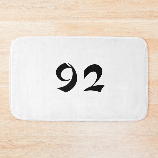 Item preview, 92, ninety-two, black, shangai designed and sold by Numbers-Art.