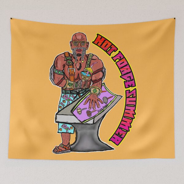 Item preview, Heating up hot forge summer designed and sold by reallypathetic.