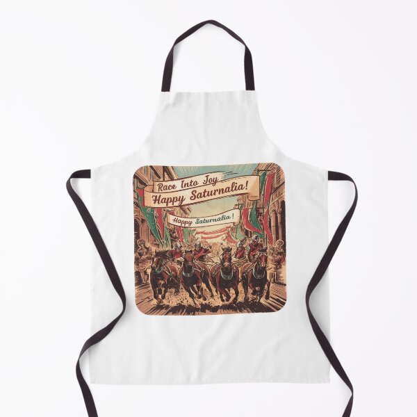 Item preview, Vintage ''Happy Saturnalia!'' Roman Festival T-Shirt designed and sold by Witty Shirts.