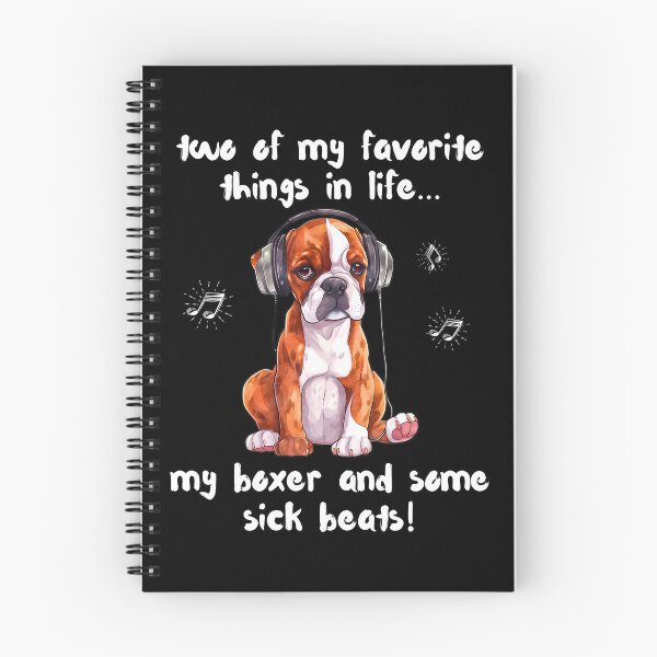 Item preview, Two Favorite Things… My Boxer and Some Sick Beats designed and sold by Fredster1966.
