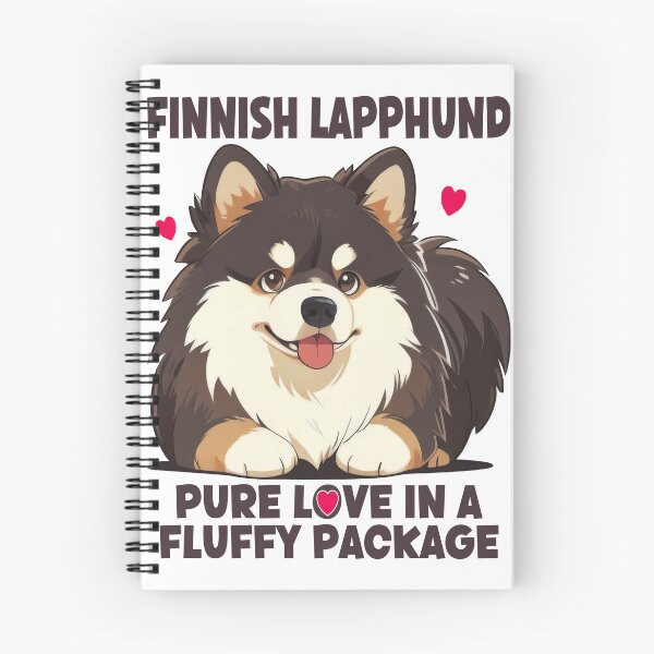 Item preview, Finnish Lapphund, Pure Love in a Fluffy Package, Dog Lover designed and sold by Porcupine Tees ⭐⭐⭐⭐⭐.
