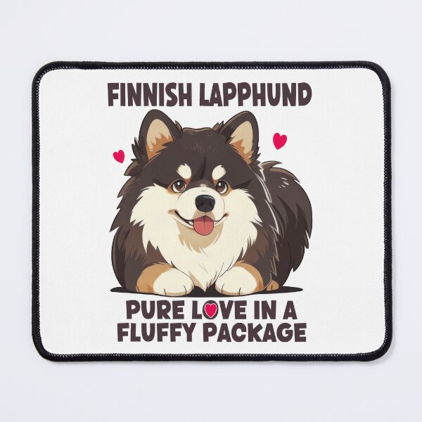 Item preview, Finnish Lapphund, Pure Love in a Fluffy Package, Dog Lover designed and sold by Porcupine Tees ⭐⭐⭐⭐⭐.