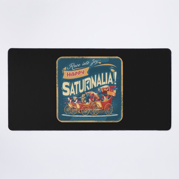 Item preview, Retro ''Happy Saturnalia!'' Roman Festival T-Shirt designed and sold by Witty Shirts.