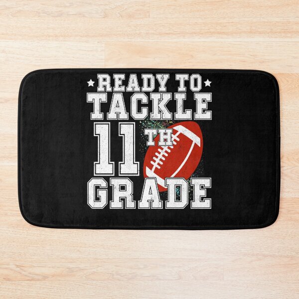 Item preview, ready To Tackle Eleventh Grade 11th Grade Back To School - Funny Football First day of School designed and sold by CORJIDOG-ART.