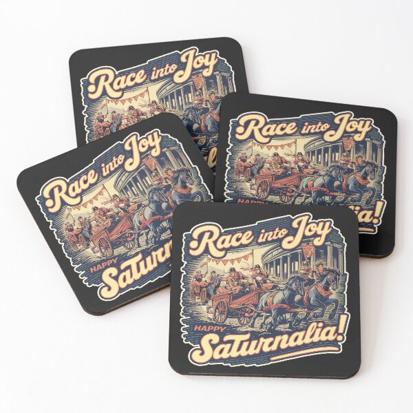 Item preview, Retro ''Happy Saturnalia!'' Roman Festival T-Shirt designed and sold by Witty Shirts.