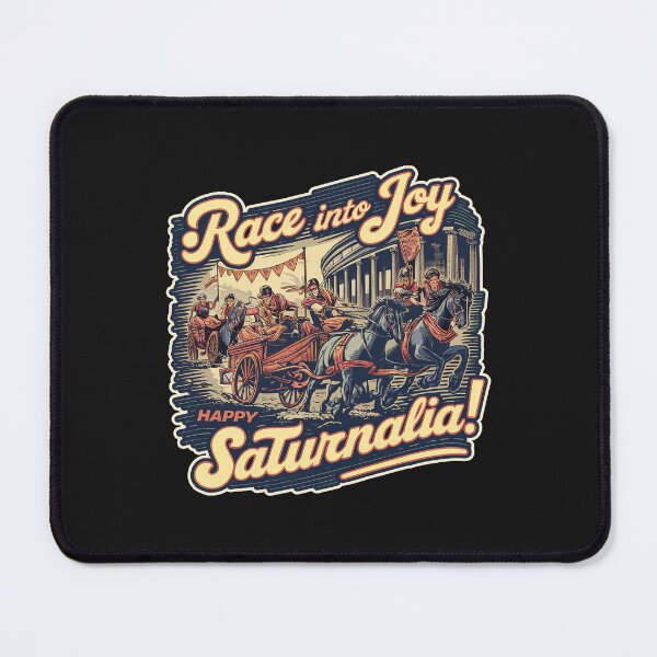 Item preview, Retro ''Happy Saturnalia!'' Roman Festival T-Shirt designed and sold by Witty Shirts.
