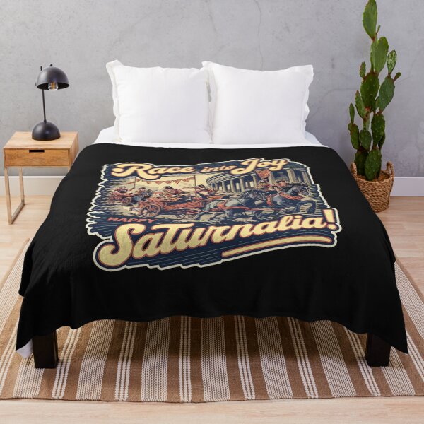 Item preview, Retro ''Happy Saturnalia!'' Roman Festival T-Shirt designed and sold by Witty Shirts.