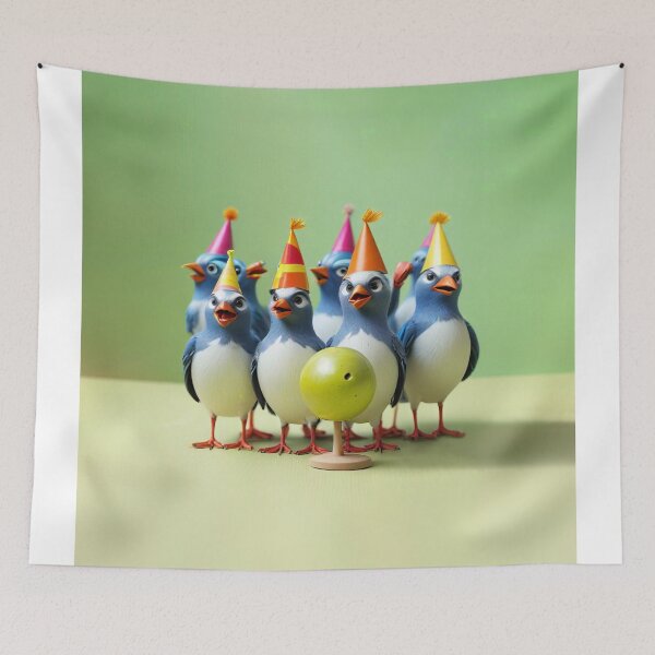 Item preview, Party Birds designed and sold by BurningCity.