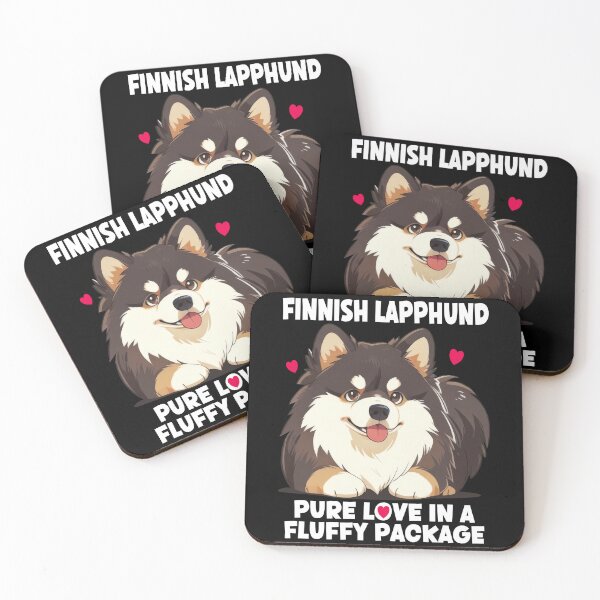 Item preview, Finnish Lapphund, Pure Love in a Fluffy Package, Lapphund Owner, Dog Lover designed and sold by Porcupine Tees ⭐⭐⭐⭐⭐.