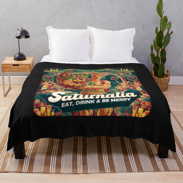 Item preview, Retro ''Happy Saturnalia!'' Roman Saturnalia Festival T-Shirt designed and sold by Witty Shirts.