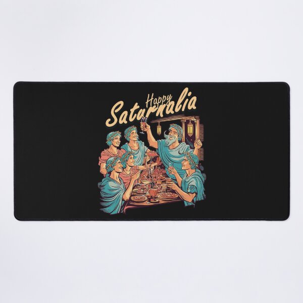 Item preview, Vinatge ''Happy Saturnalia!'' Roman Saturnalia Festival T-Shirt designed and sold by Witty Shirts.