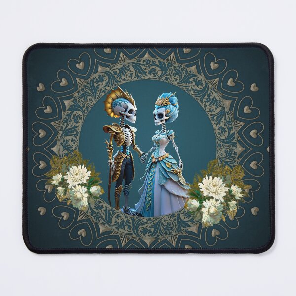 Item preview, Cute Skeleton  Couple in Gothic Style  designed and sold by nicky2342.