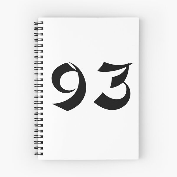 Item preview, 93, ninety-three, black, shangai designed and sold by Numbers-Art.