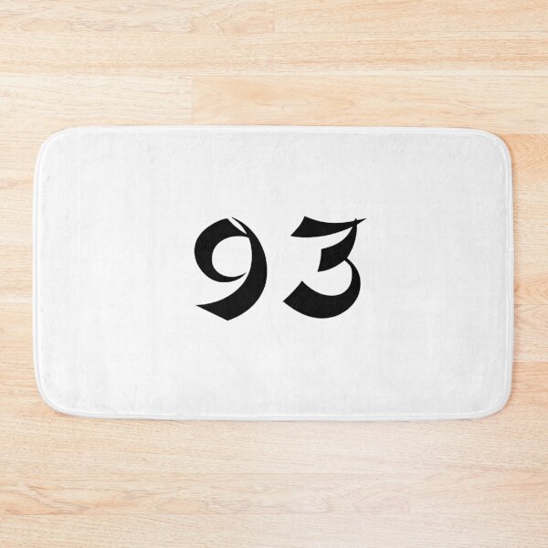 Item preview, 93, ninety-three, black, shangai designed and sold by Numbers-Art.