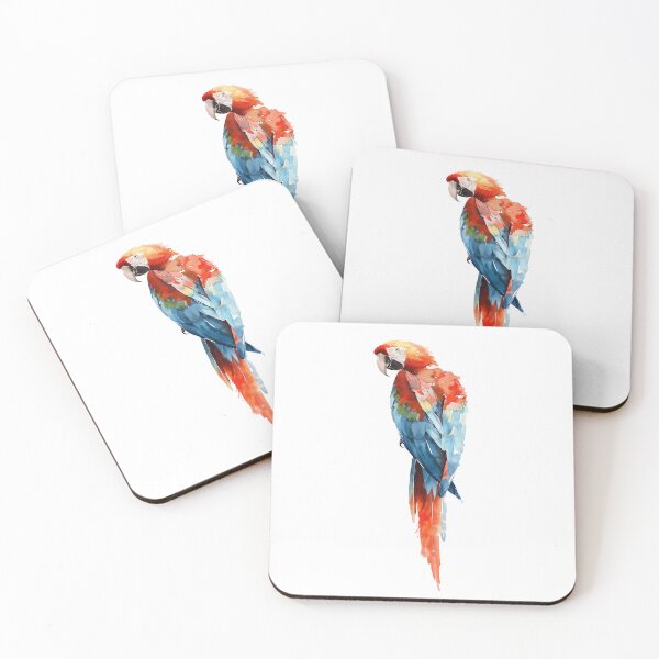 Item preview, Guacamaya Roja En Acuarela designed and sold by junkydotcom.