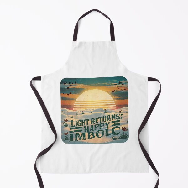 Item preview, Retro ''Happy Imbolc!'' Saint Brigid's Day Gaelic Traditional Festival T-Shirt designed and sold by Witty Shirts.