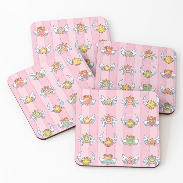 Item preview, Magical Kawaii Winged Emblem Pattern designed and sold by maidacervania.