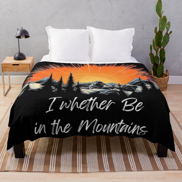 Item preview, Ya sea que esté en las montañas  designed and sold by Myra365Art.