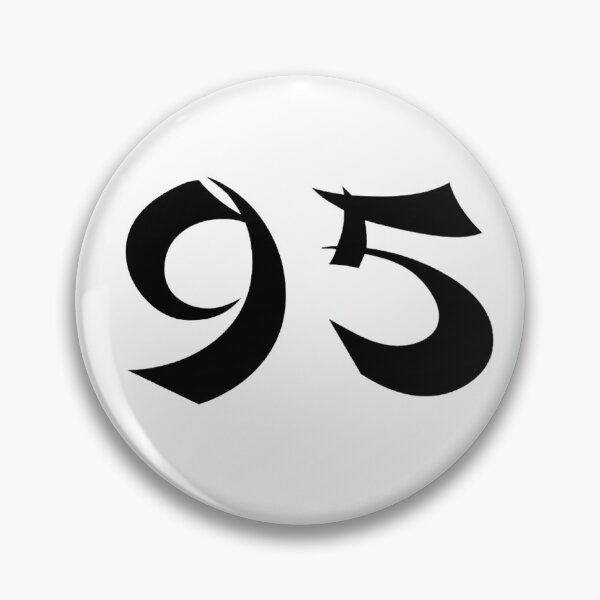 Item preview, 95, ninety-five, black, shangai designed and sold by Numbers-Art.