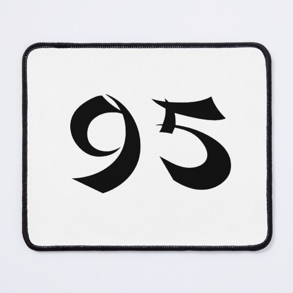 Item preview, 95, ninety-five, black, shangai designed and sold by Numbers-Art.