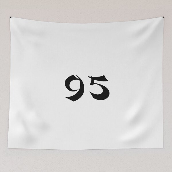 Item preview, 95, ninety-five, black, shangai designed and sold by Numbers-Art.