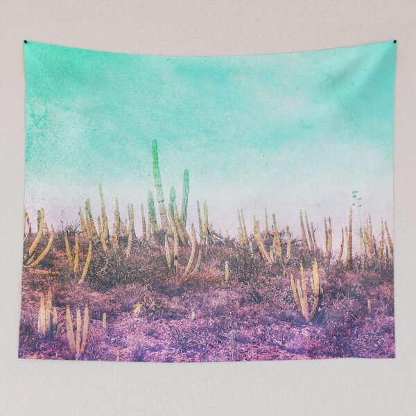 Item preview, Plantas de cactus y fotografía de gradiente de color designed and sold by Bernardo Ramonfaur.