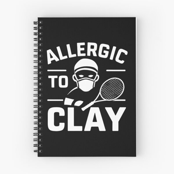 Item preview, TENNIS Allergic To Clay designed and sold by likbatonboot.