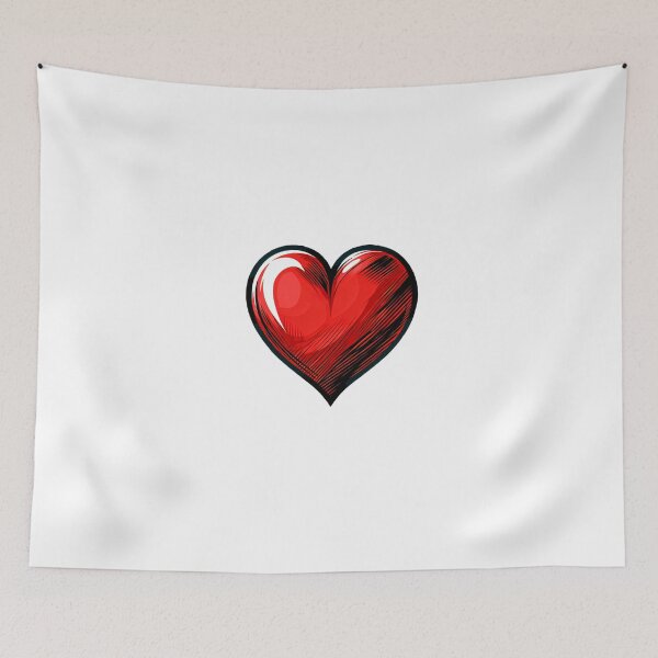 Item preview, Red heart designed and sold by ModederZukunft.
