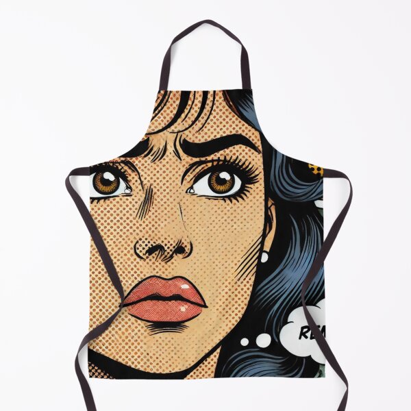 Item preview, Concerned Pop Art Woman designed and sold by PinUpPizzazz.