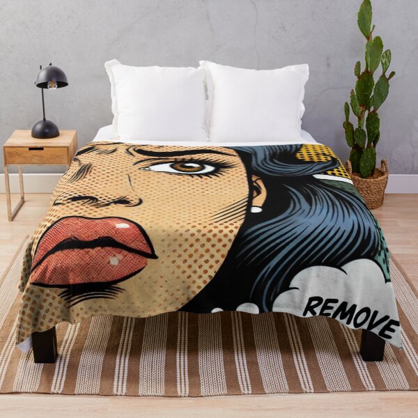 Item preview, Concerned Pop Art Woman designed and sold by PinUpPizzazz.