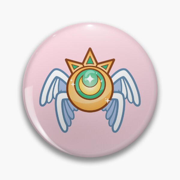 Item preview, Magical Kawaii Emblem - Moon designed and sold by maidacervania.
