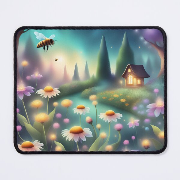 Item preview, A bee in a magical garden designed and sold by xmalita.