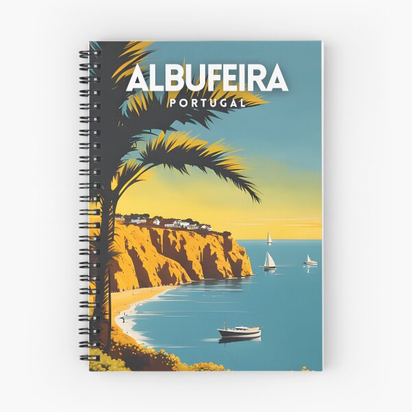 Item preview, Albufeira Minimal Travel Art Poster designed and sold by ZionPosteria.