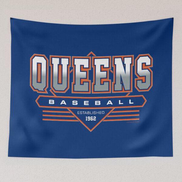 Aperçu de l'œuvre Queens, New York Baseball Rétro, Vintage Mets Inspiré des années 90 créée et vendue par Ashes of Sound.