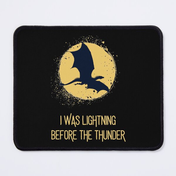 Item preview, I Was Lightning Before The Thunder designed and sold by Fanverse Merchandise.