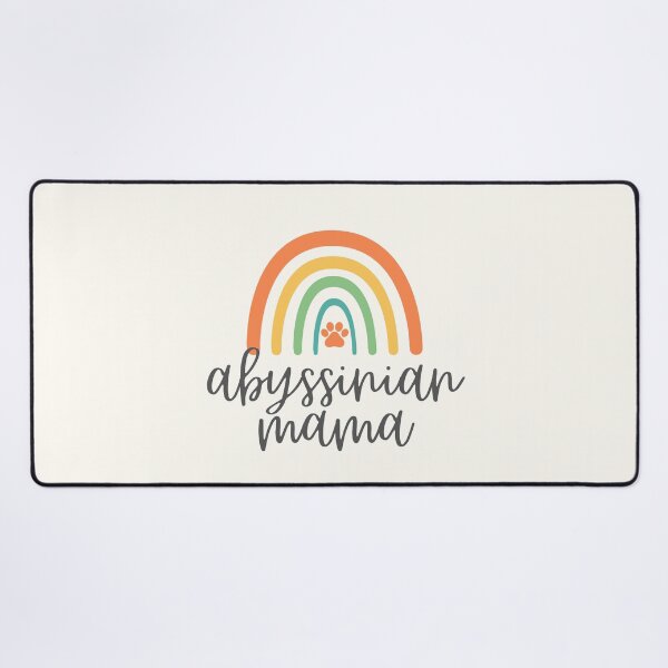 Item preview, Abyssinian Cat Mama - Paw Rainbow - Cat Mom Gift designed and sold by patternjp.