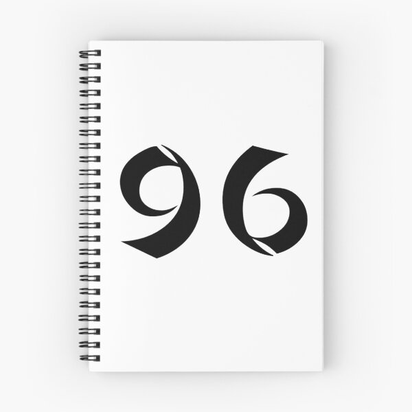 Item preview, 96, ninety-six, black, shangai designed and sold by Numbers-Art.