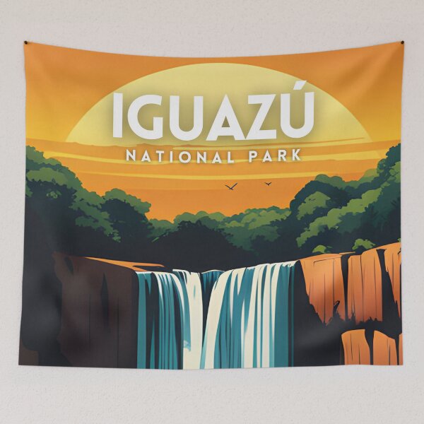 Item preview, Iguazu Falls Travel designed and sold by ZionPosteria.