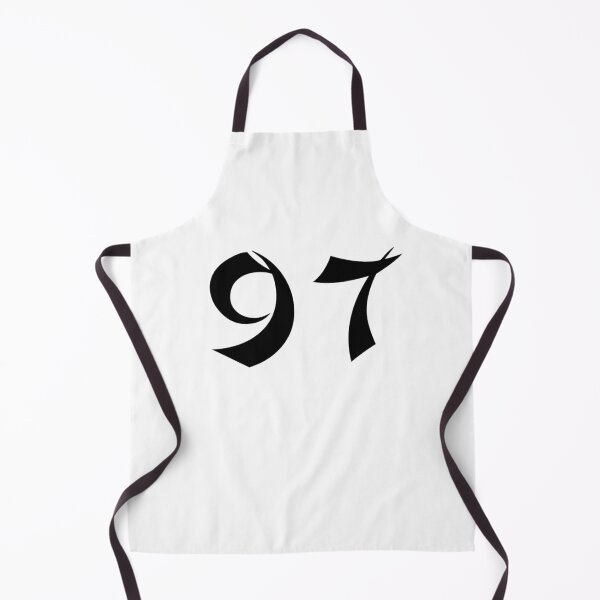 Item preview, 97, ninety-seven, black, shangai designed and sold by Numbers-Art.