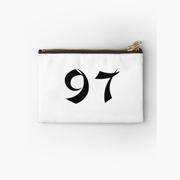 Item preview, 97, ninety-seven, black, shangai designed and sold by Numbers-Art.