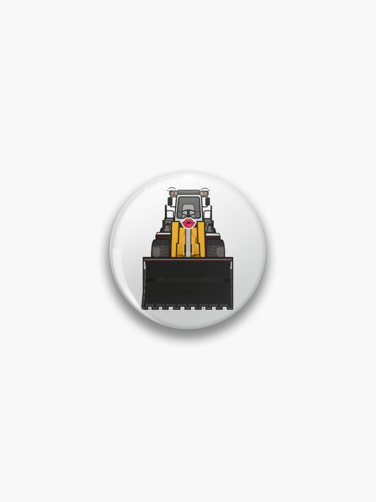 Thumbnail 1 of 3, Pin, Front loader design designed and sold by RafalMarkowski.
