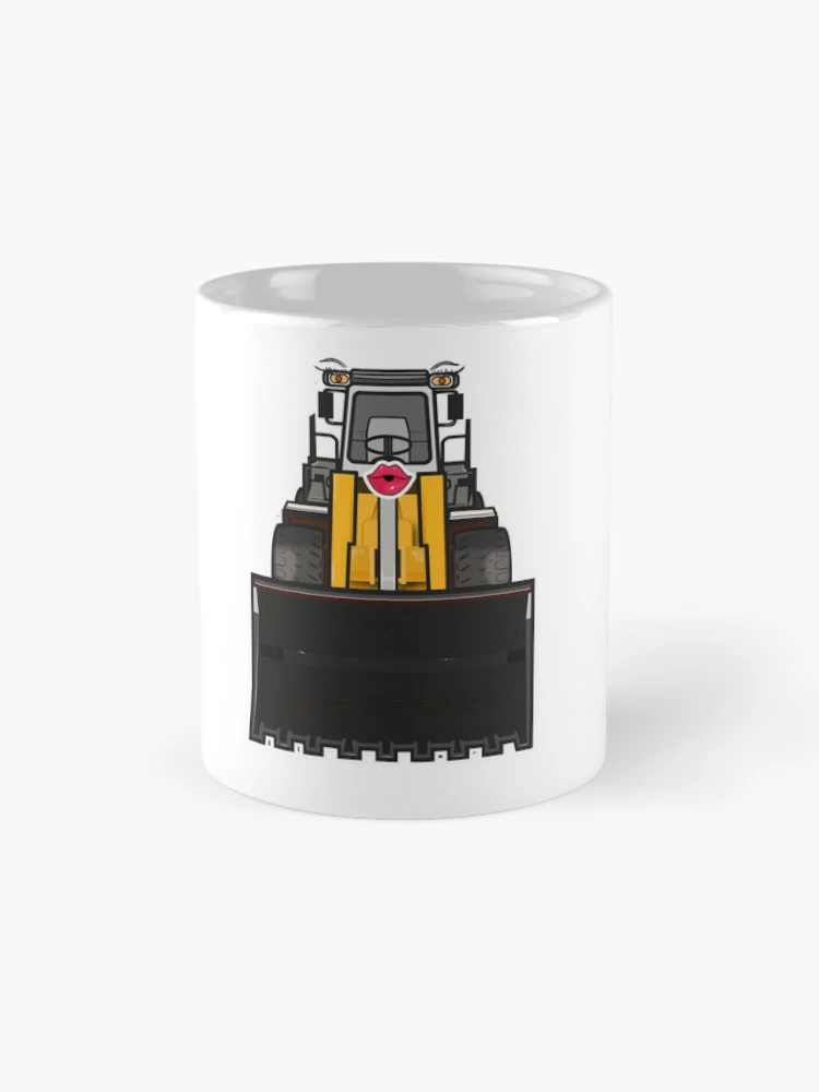 Thumbnail 4 of 6, Coffee Mug, Front loader design designed and sold by RafalMarkowski.