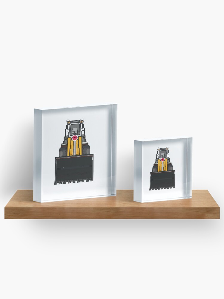 Thumbnail 3 of 5, Acrylic Block, Front loader design designed and sold by RafalMarkowski.