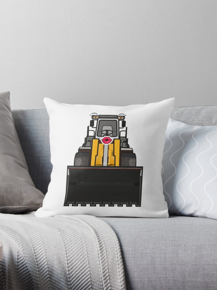 Thumbnail 1 of 4, Pillow, Front loader design designed and sold by RafalMarkowski.