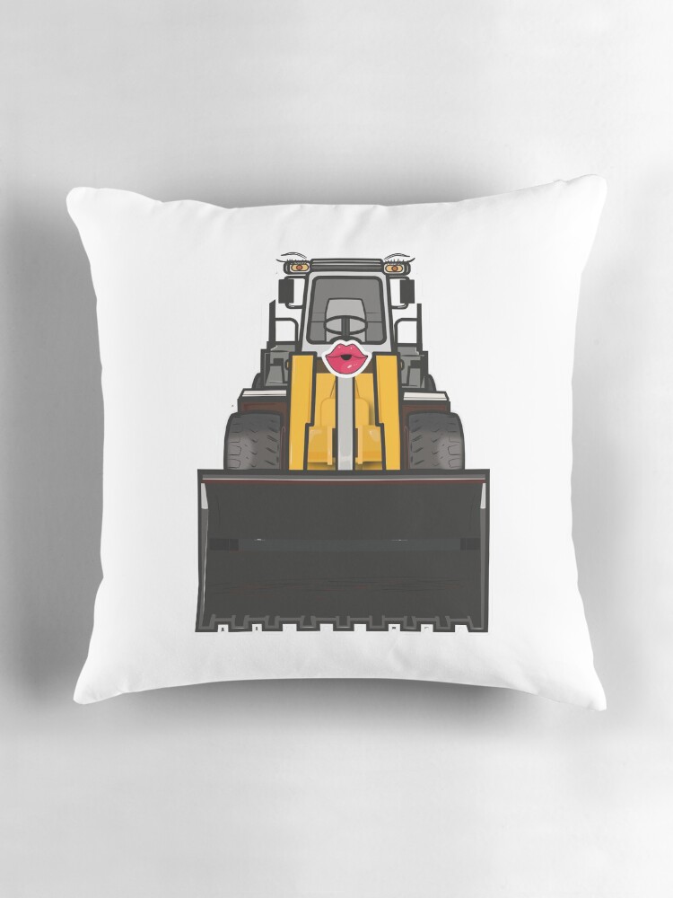 Thumbnail 3 of 4, Pillow, Front loader design designed and sold by RafalMarkowski.