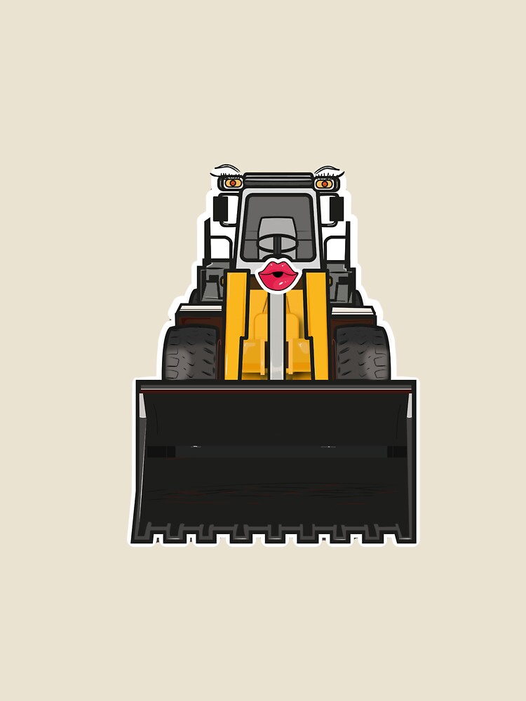 Thumbnail 4 of 4, Relaxed T-Shirt, Front loader design designed and sold by RafalMarkowski.