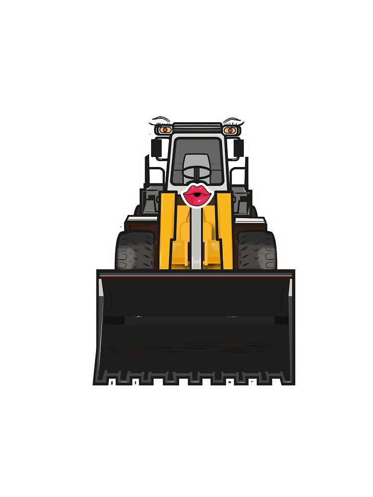 Thumbnail 4 of 4, Boxy T-Shirt, Front loader design designed and sold by RafalMarkowski.